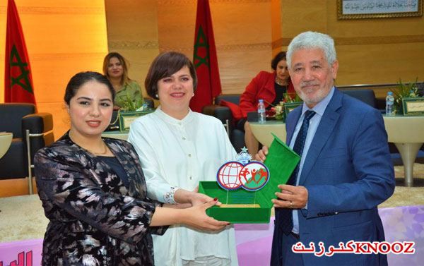 مجلس جهة فاس مكناس يكرم سلمى بناني